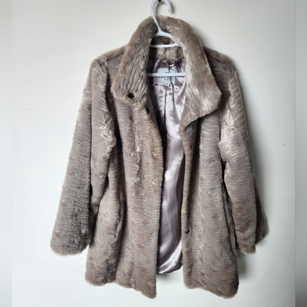 Vintage faux fur coat